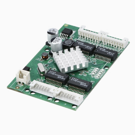 Mini 4-portowy moduł przełącznika Gigabit Ethernet